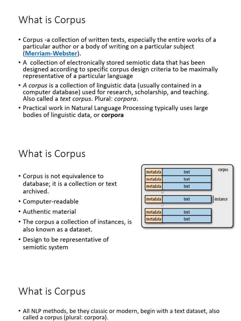 Corpus Linguistics | PDF | Language Arts & Discipline