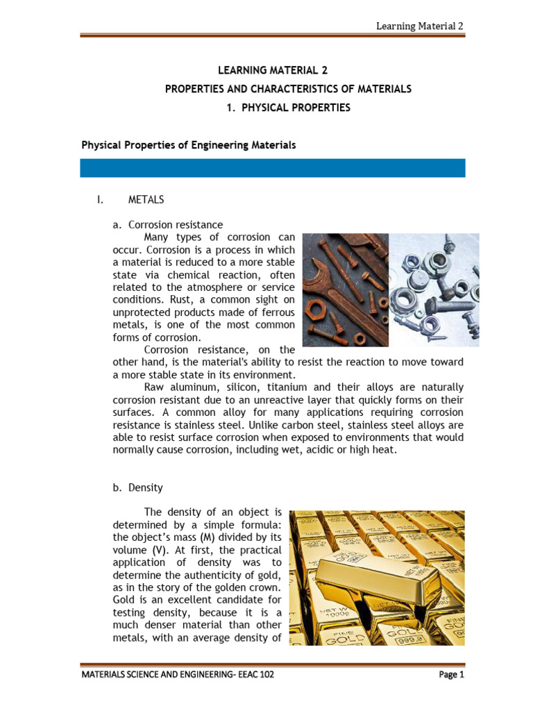 Learning Material 2.1 | PDF