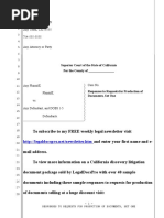 request sample document discovery Confer and Letter for Sample Meet California request sample document discovery Confer and Letter for Sample Meet California