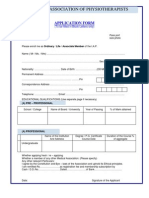 Iap Application Form