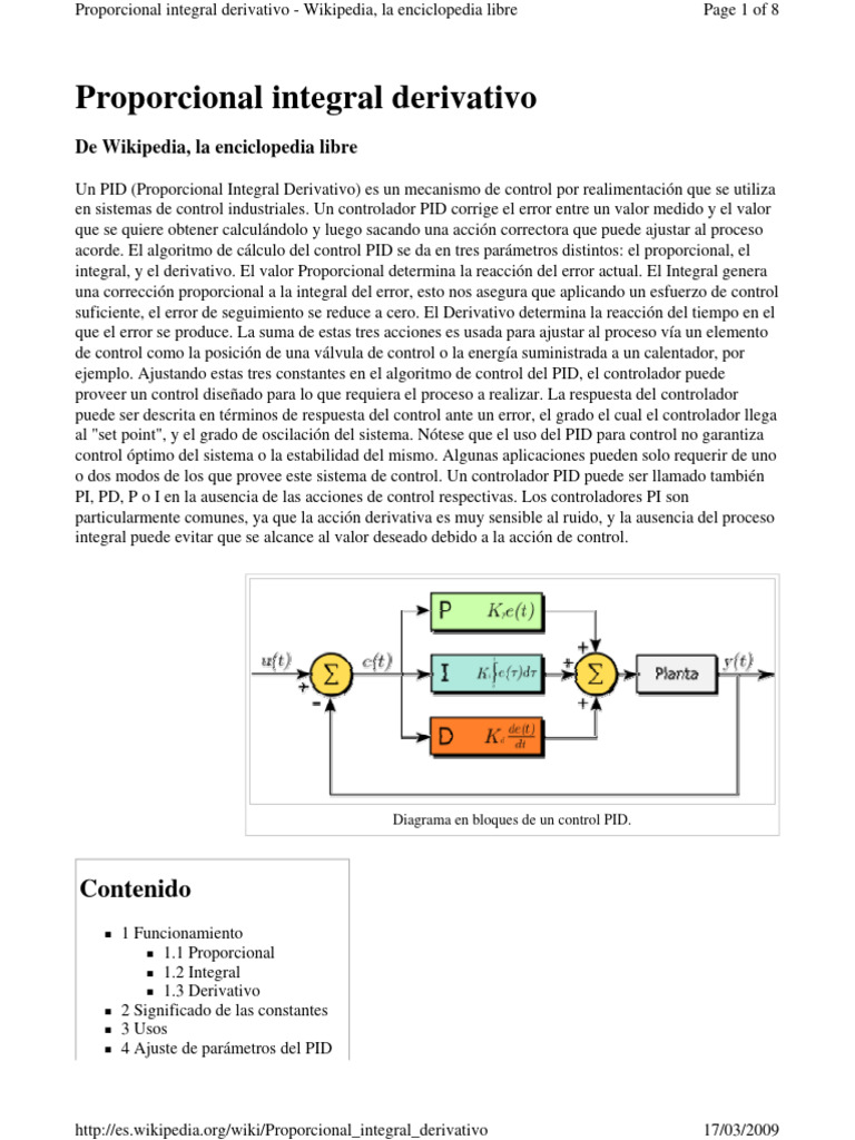 Control PID | PDF