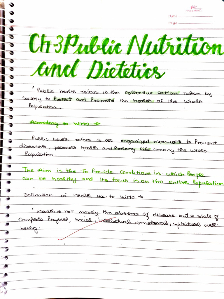 CH-3 NOTES Home Science | PDF