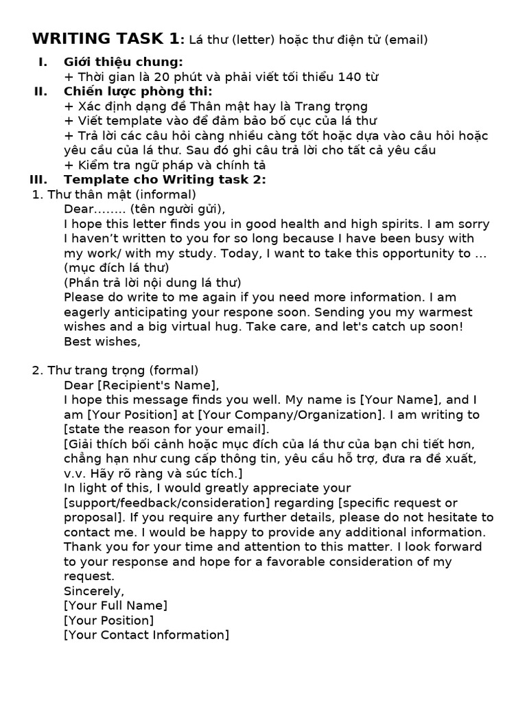 Writing Strategies for Letters and Essays | PDF | Vietnam | Career & Growth