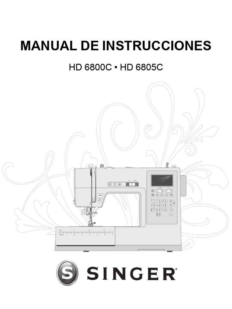 Manual Singer Heavy Duty 6805C (Español - 46 Páginas) | PDF