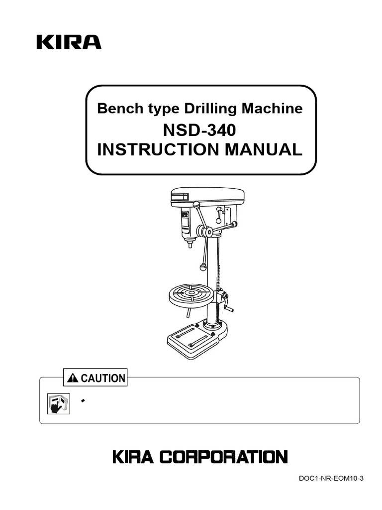 Kira Instruction Manual NSD-340 - DOC1-NR-EOM10-3 | PDF