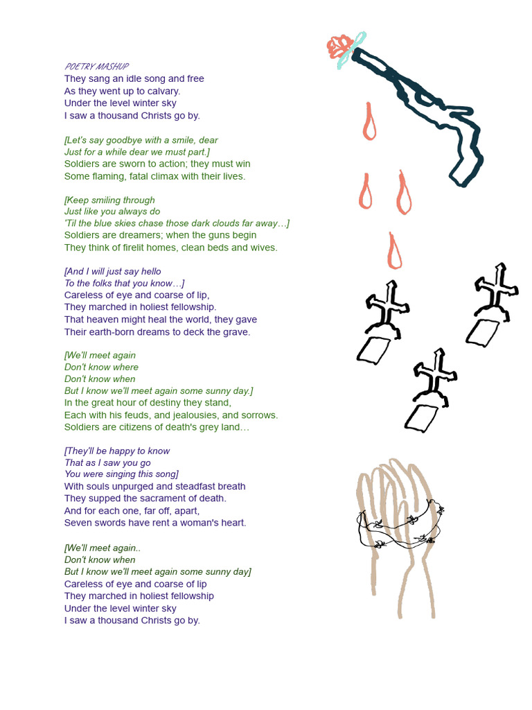 Poetry Mashup and Stories | PDF