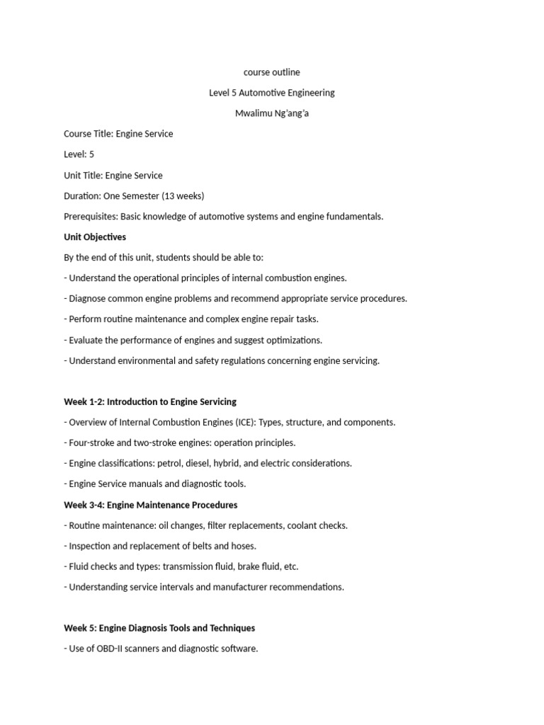 lectire-1-engine-service-course-outline-pdf