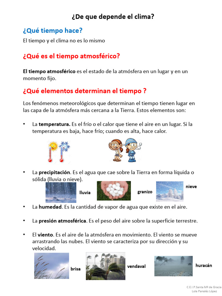 De Que Depende El Clima II 2019 | PDF | Clima | Roca (geología)