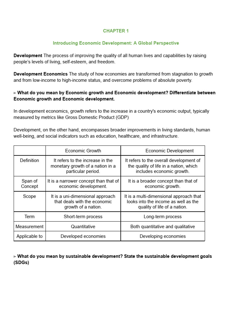 Development Economics | PDF