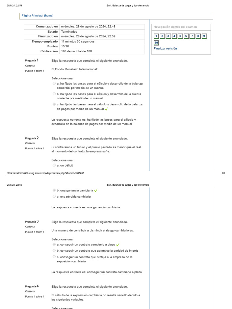 Balanza de Pagos y Tipo de Cambio | PDF | Tipo de cambio | Finanzas y ...