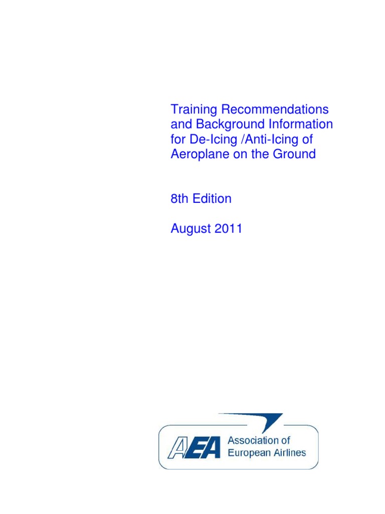 AEA TRAININGMan Ed8 | PDF | Snow | Aviation