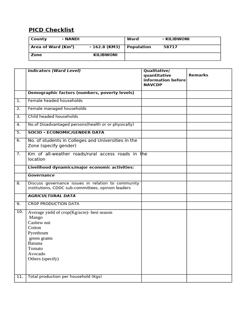 Identify Gaps - Primary Data Collection | PDF