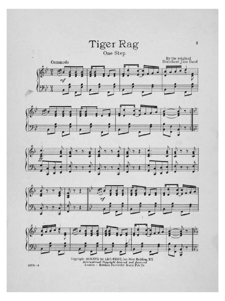 Tiger Rag | PDF