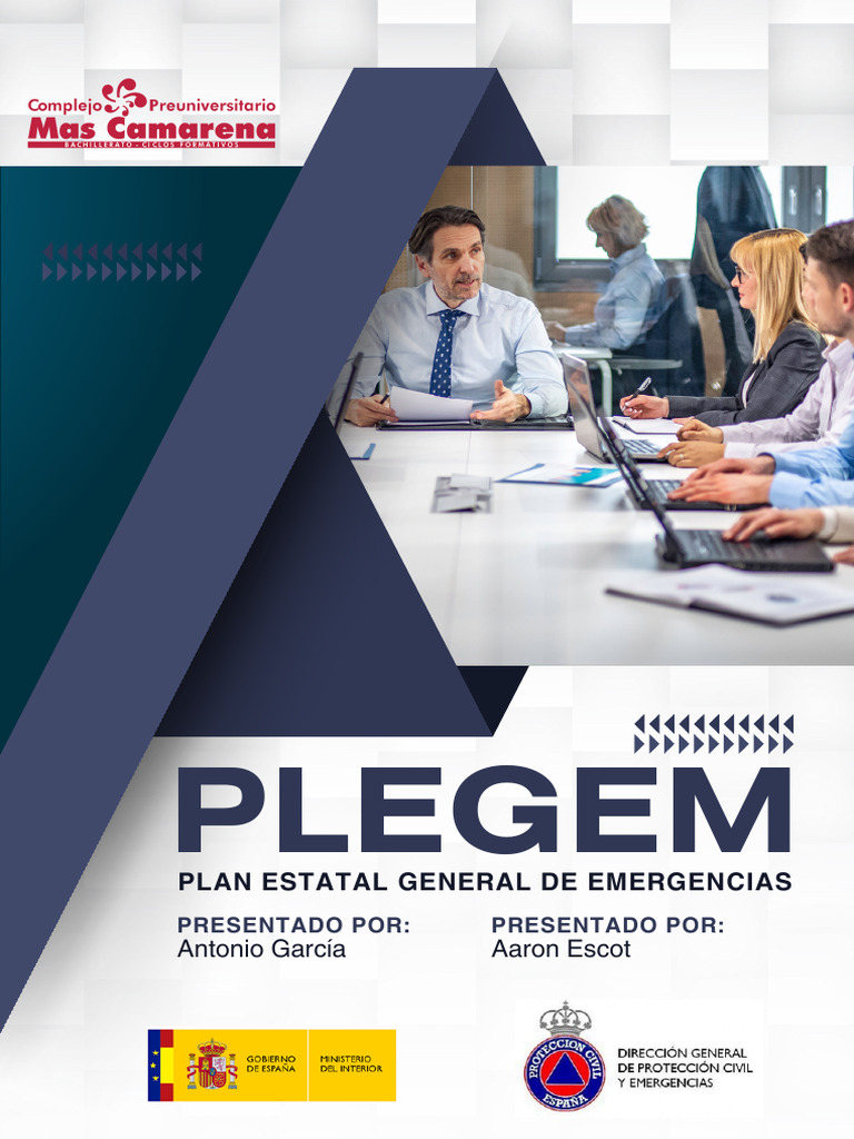 Trabajo-1 - Plegem Plan Estatal General de Emergencias | PDF