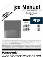 Panasonic PT-53WX42F Service Repair Manual - Ep824