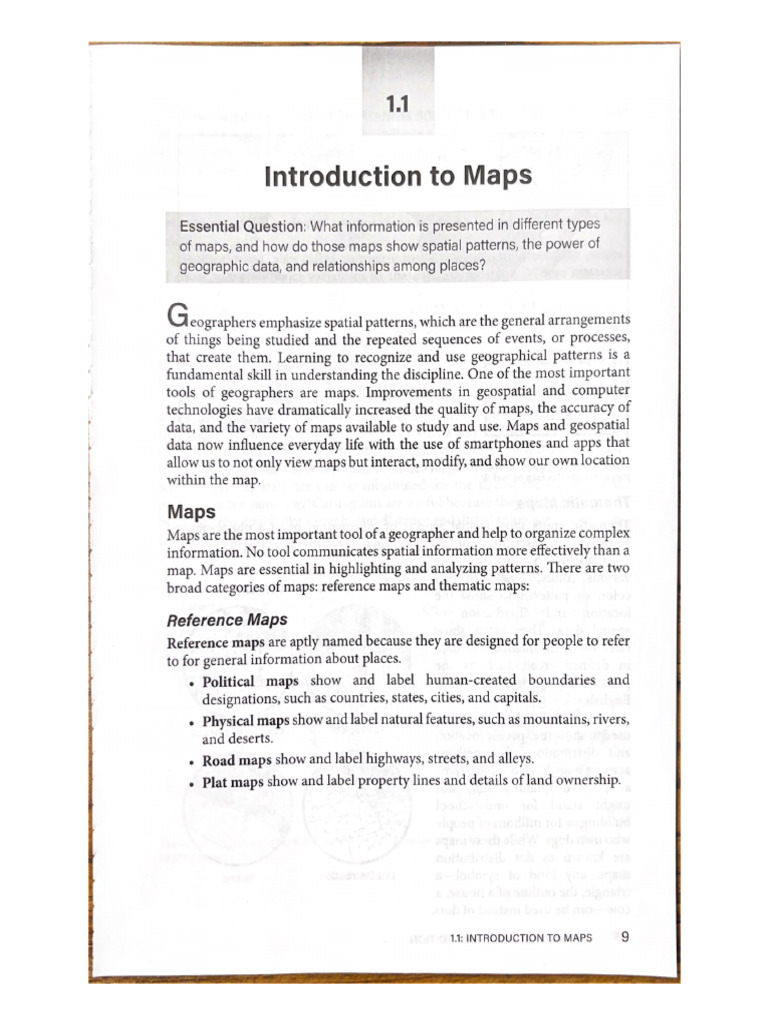 AMSCO+Unit+1+-+Thinking+Geographically | PDF