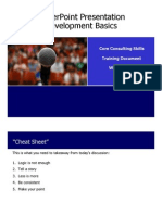 PowerPoint Presentation Development Basics