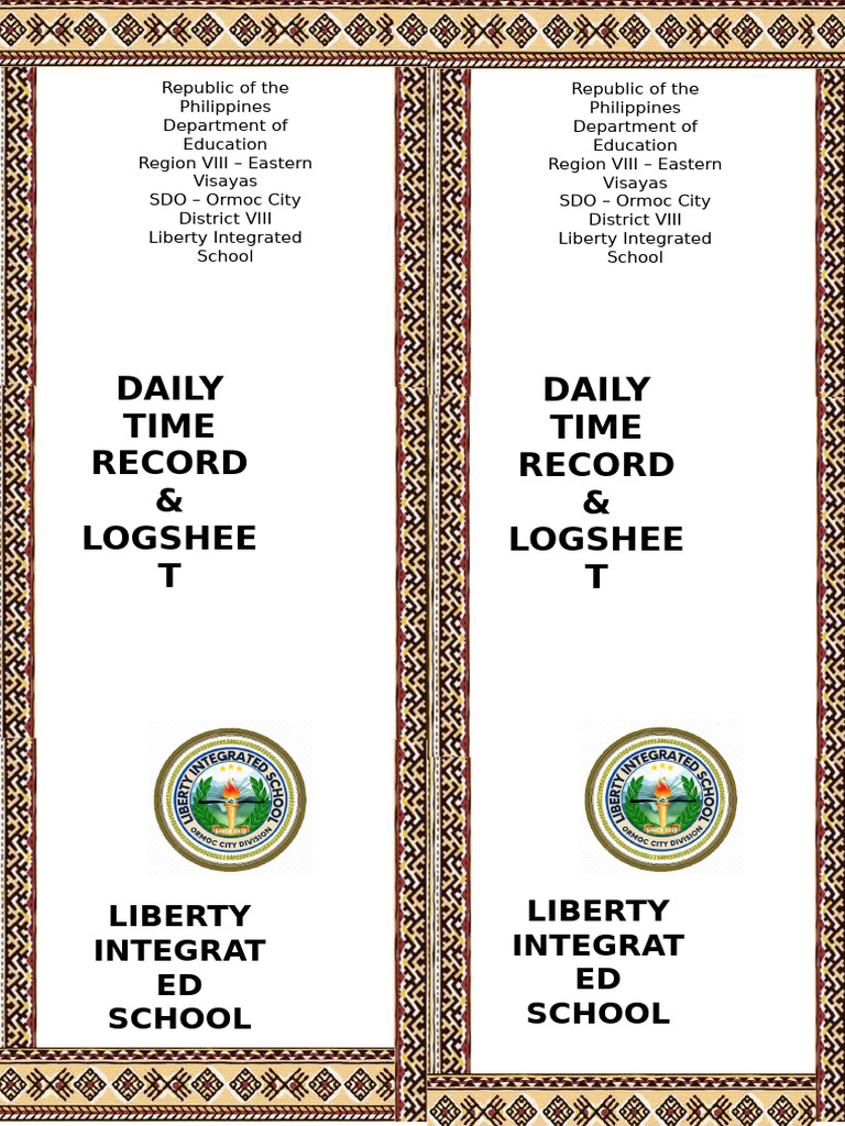 DTR Cover Page | PDF