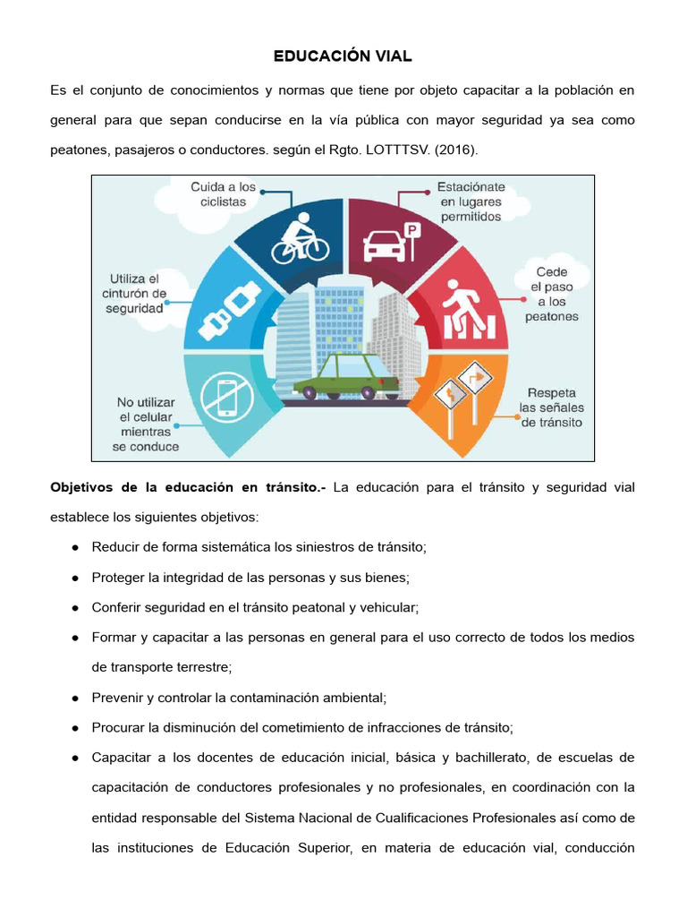 Libro De Seguridad Vial Pdf