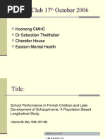 Download Journal Club Presentation 17-10-2006 by Livos SN7730818 doc pdf