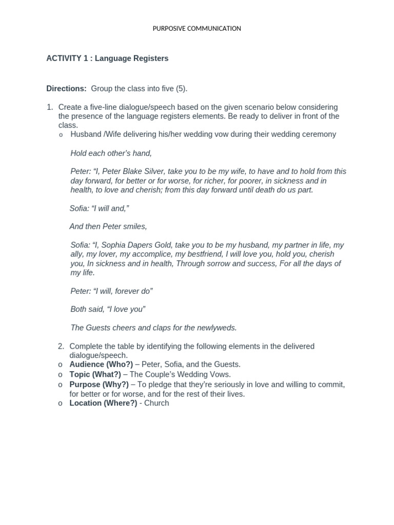 Activity 1 | PDF