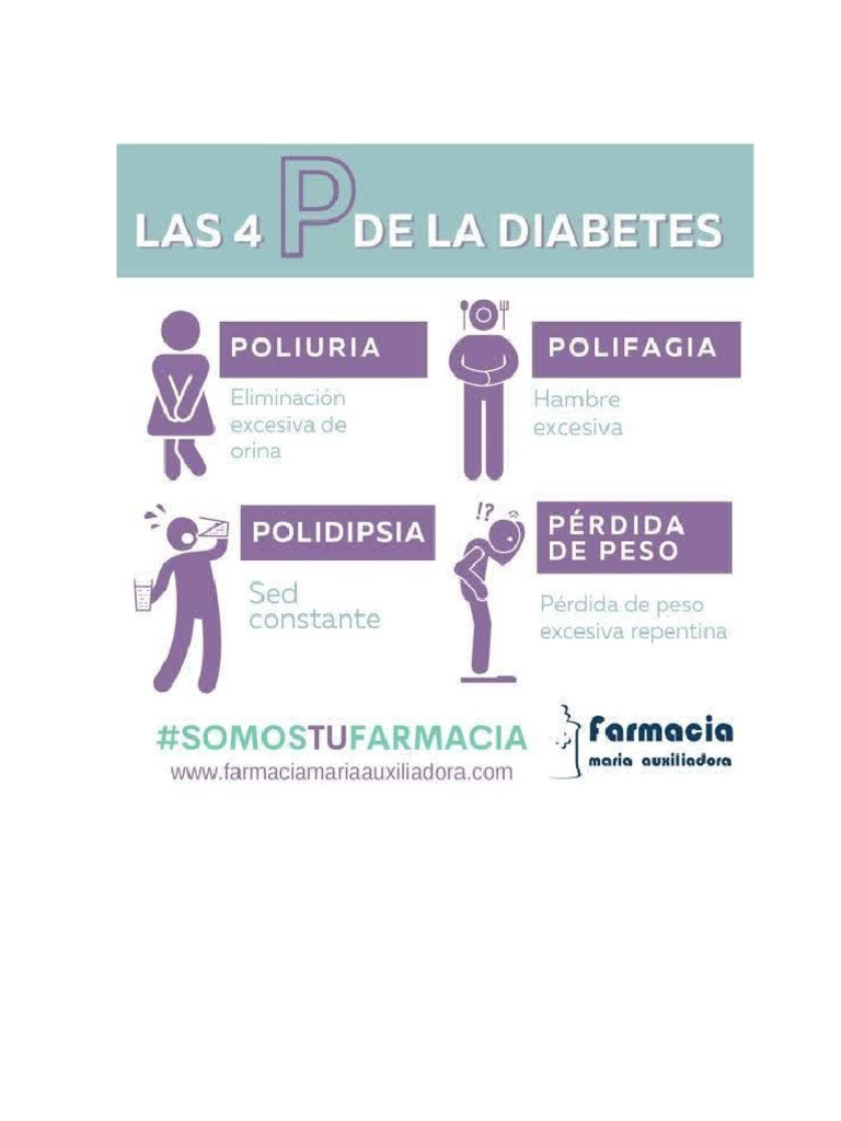 Las 4 P de Diabetes | PDF