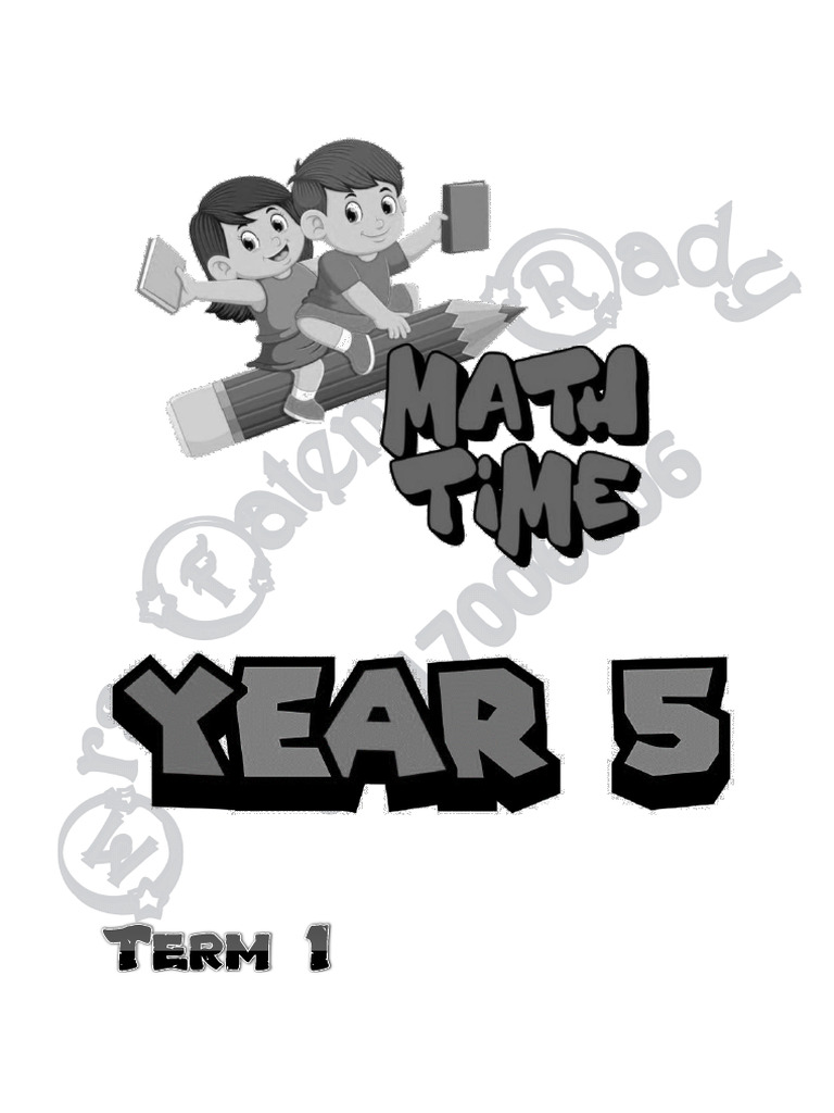 Grade 5 Term 1 Math Exercises | PDF | Mathematics | Elementary Mathematics