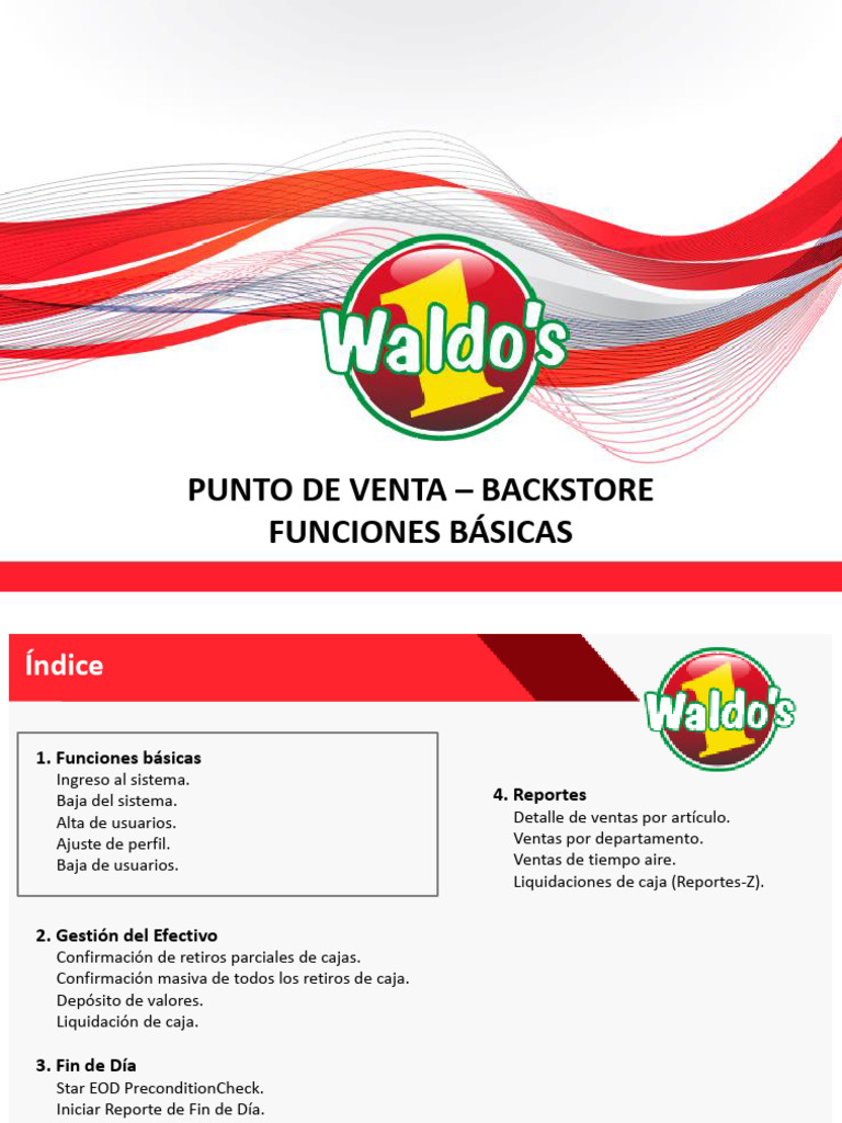 Backstore - Funciones Básicas | PDF