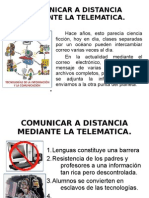 Comunicar A Distancia Mediante La Telematica