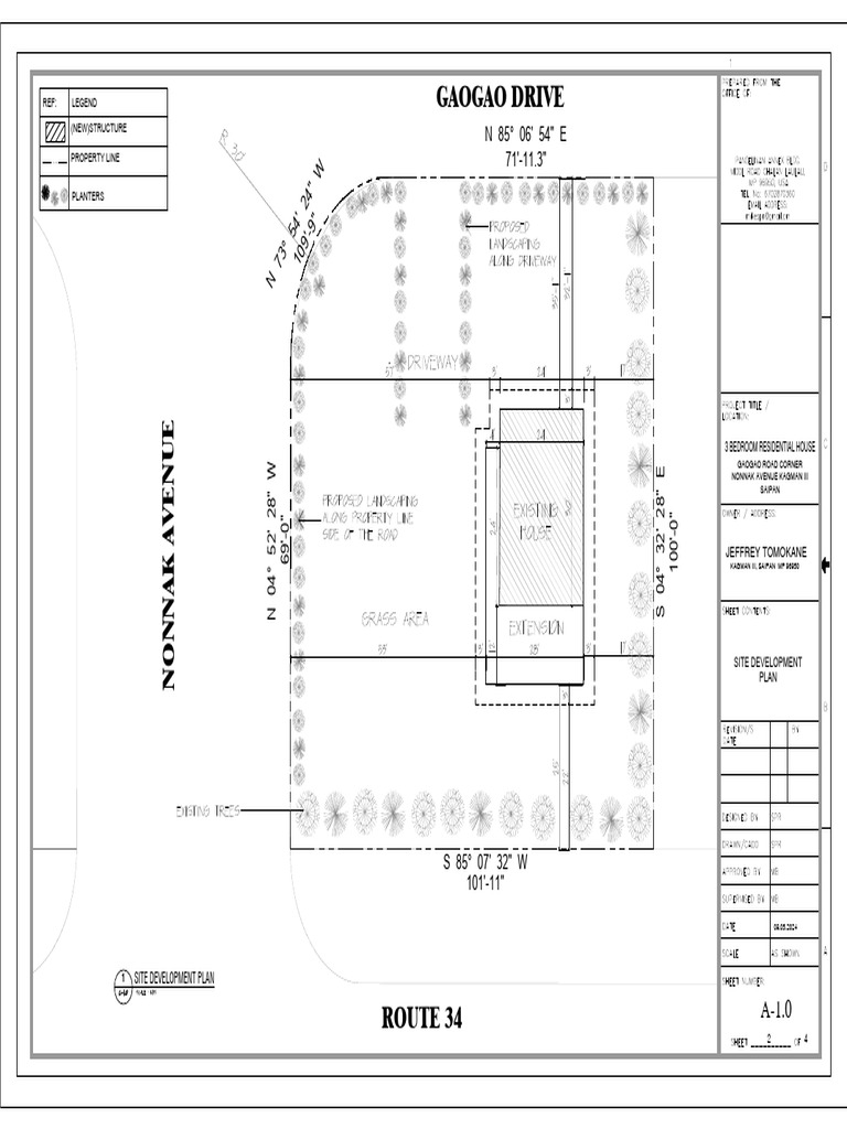 Site Development Plan | PDF