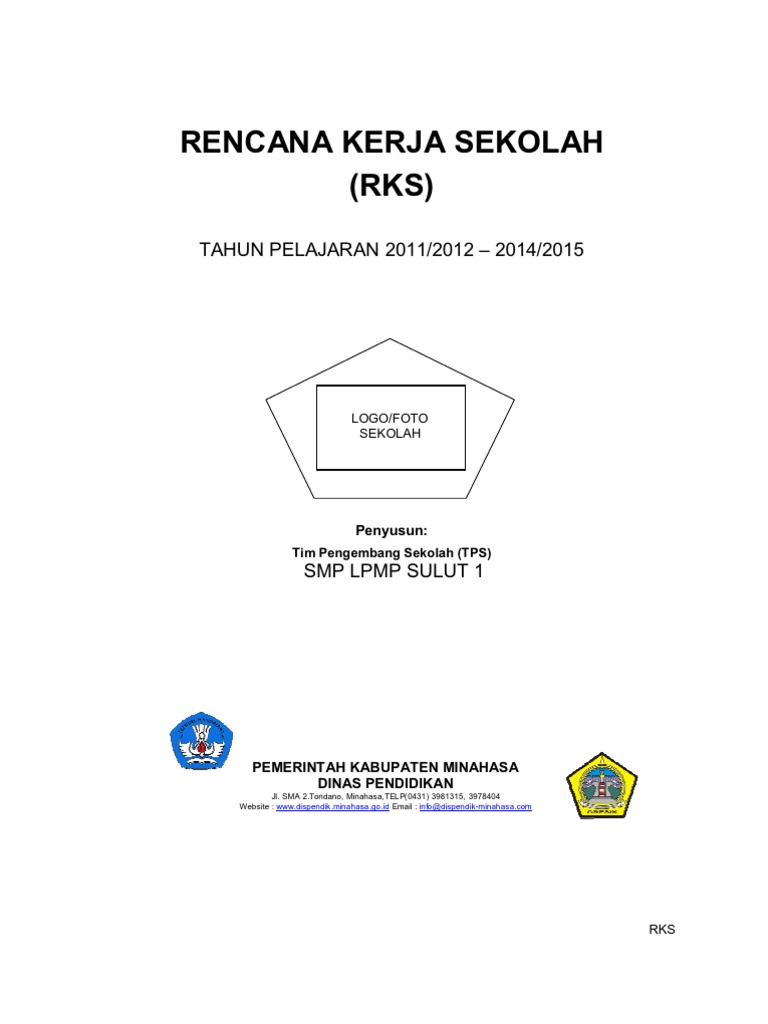 Contoh Format RKS SMP LPMP Sulut 1 | PDF | Karier & Perkembangan
