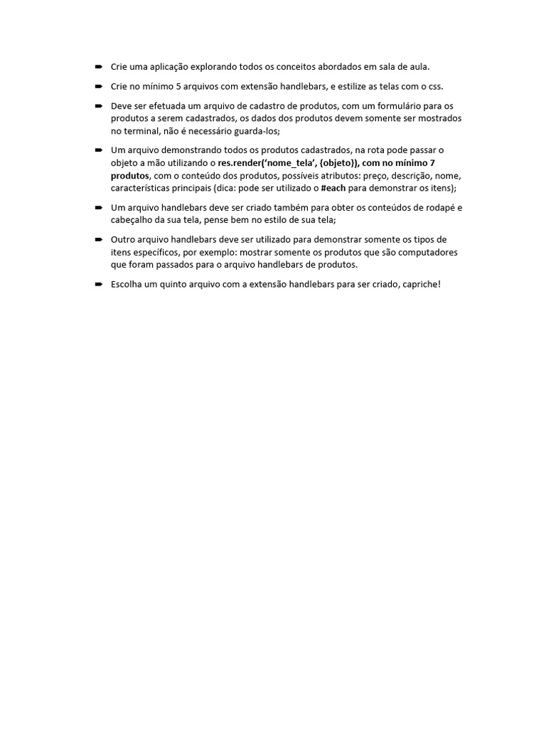 Exerccio template engine 1 pdf