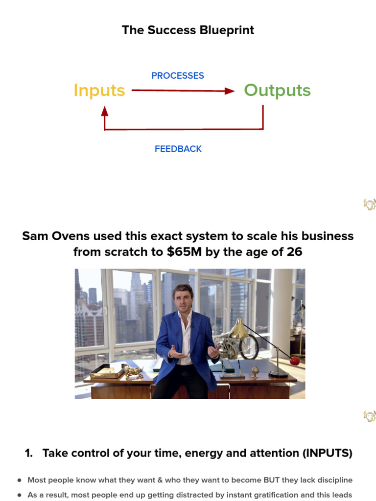 The Success Blueprint | PDF