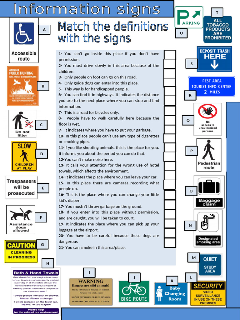 Information Signs 71238 | PDF