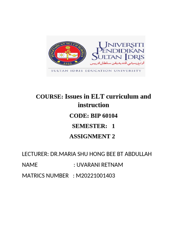 Assignment 3 DR Maria | PDF