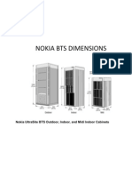 Nokia BTS Dimensions