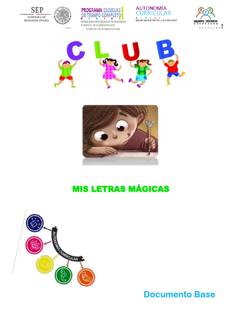 Club Mis Letras Mágicas | PDF | Poesía | Ficción general