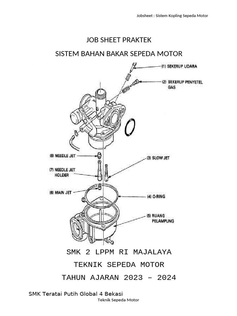 Motorbike Carburetor Inspection Guide | PDF