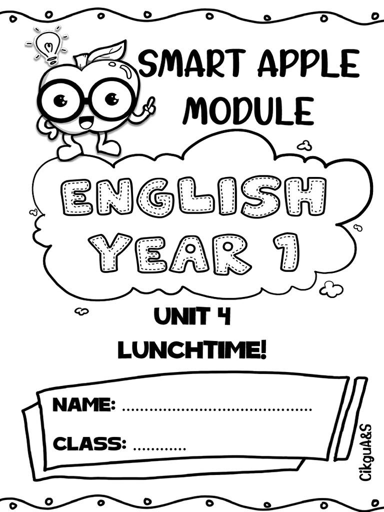 Smart Apple Module Y1 Unit4 | PDF