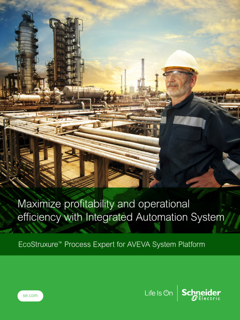 998-21198912 EcoStruxure Process Expert ASP Brochure - QA3 | PDF
