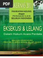 Tata Cara Eksekusi