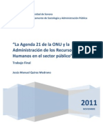 Agenda 21 de La ONU