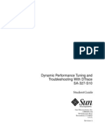 Dynamic Performance Tuning and Troubleshooting With DTrace (SA-327-S10) - New