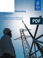Cost of Generating Electricity