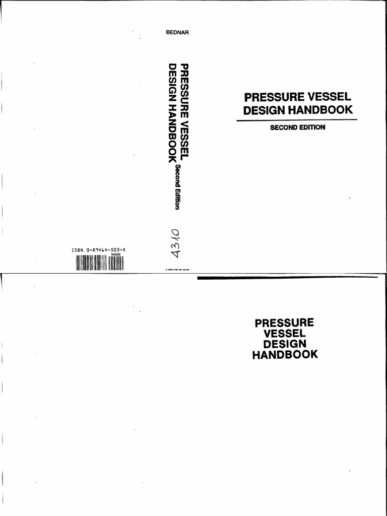 Pressure Vessel Design Handbook Bednar PDF