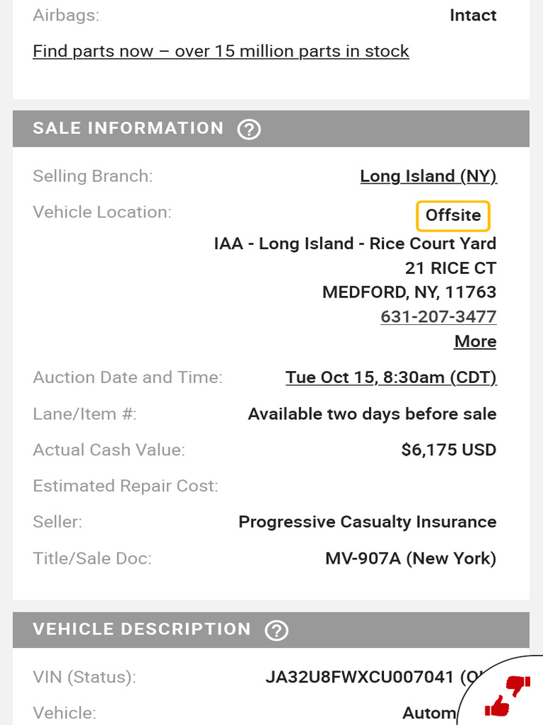 2012 Mitsubishi Lancer, 26072688 Iaa-Insurance Auto Auctions | PDF
