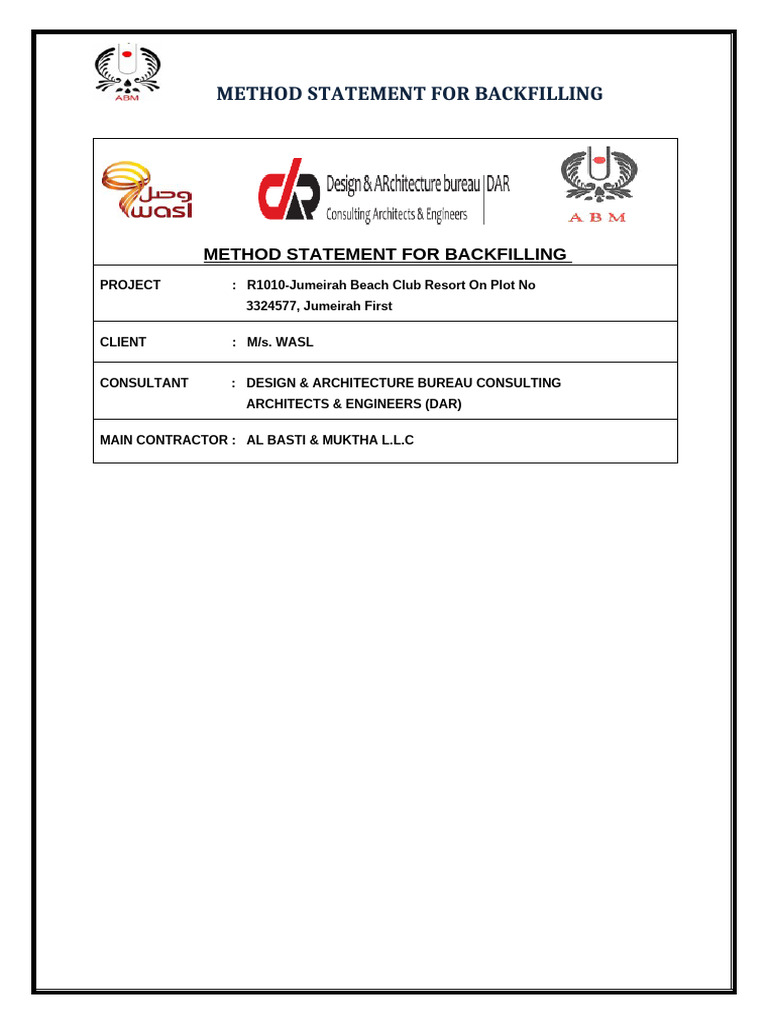 Ms Backfilling Edited On 28 June | PDF