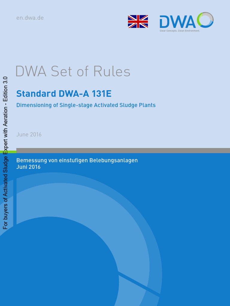 DWA Set of Rules: Standard DWA-A 131E | PDF