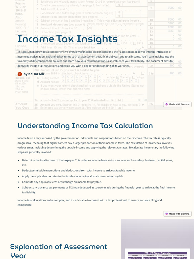 Income-Tax-Insights | PDF
