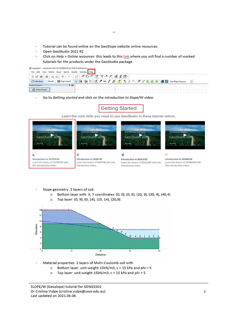 Geoslope Slopew Tutorial Pdf